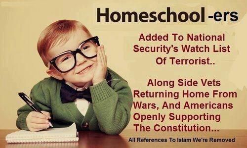 Homeschool extremist
