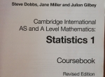 Cambridge International AS&A Level Mathematics: Statistics 1